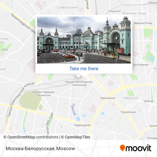 Москва-Белорусская map