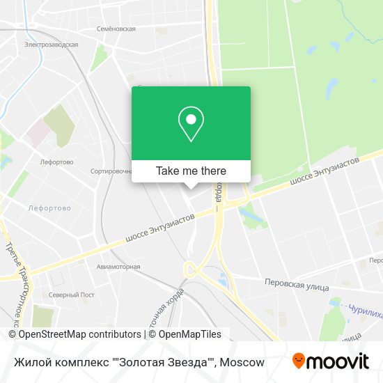 Жилой комплекс ""Золотая Звезда"" map