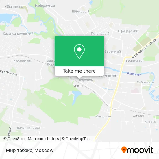 Мир табака map