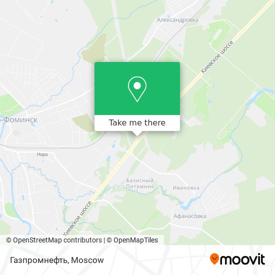 Газпромнефть map