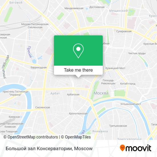 Большой зал Консерватории map