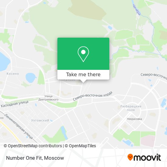 Number One Fit map