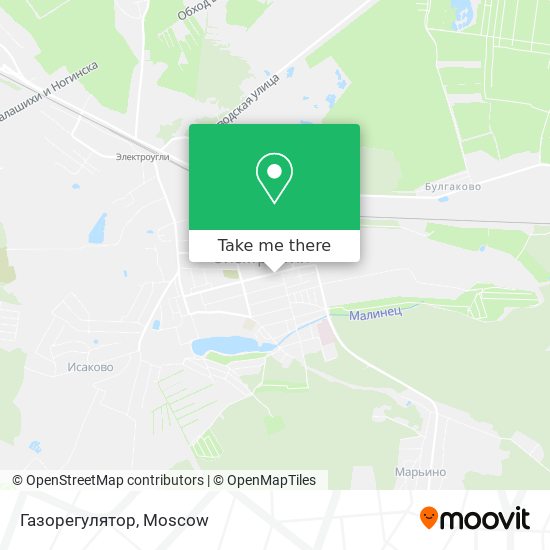 Газорегулятор map