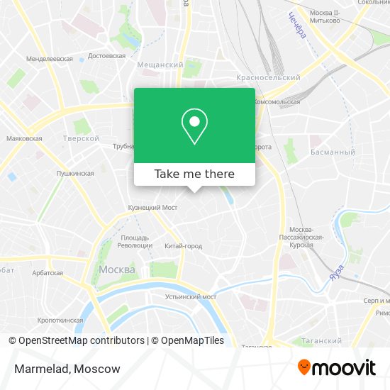 Marmelad map