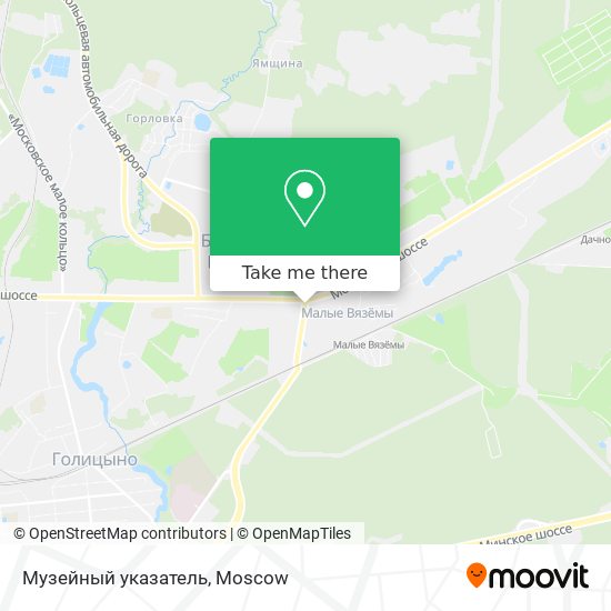 Музейный указатель map
