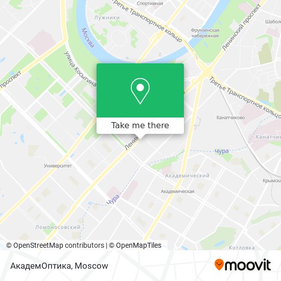 АкадемОптика map
