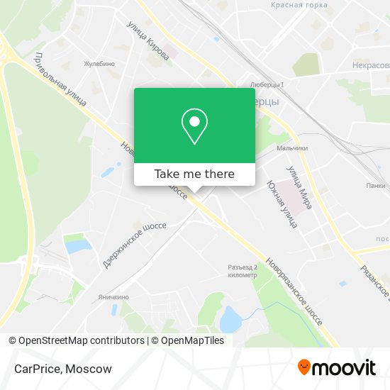 CarPrice map