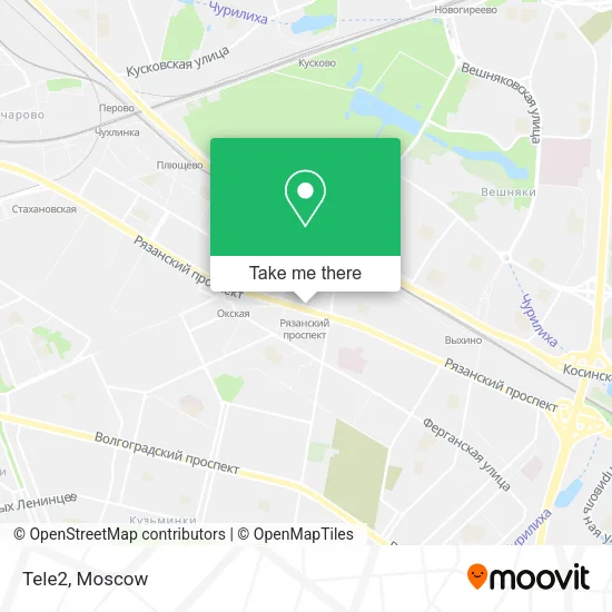 Tele2 map