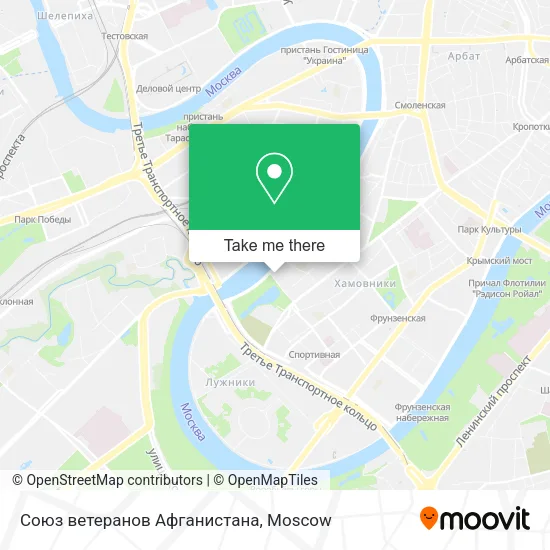 Союз ветеранов Афганистана map