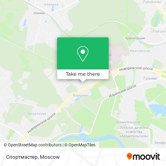 Спортмастер map