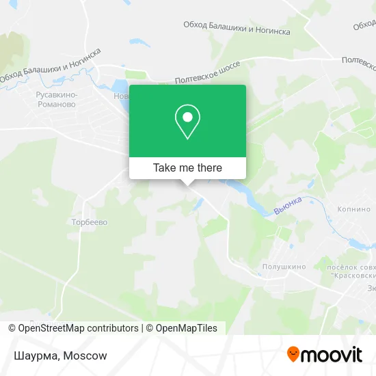 Шаурма map