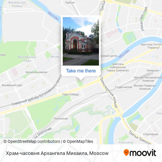 Храм-часовня Архангела Михаила map