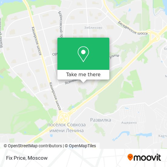 Fix Price map
