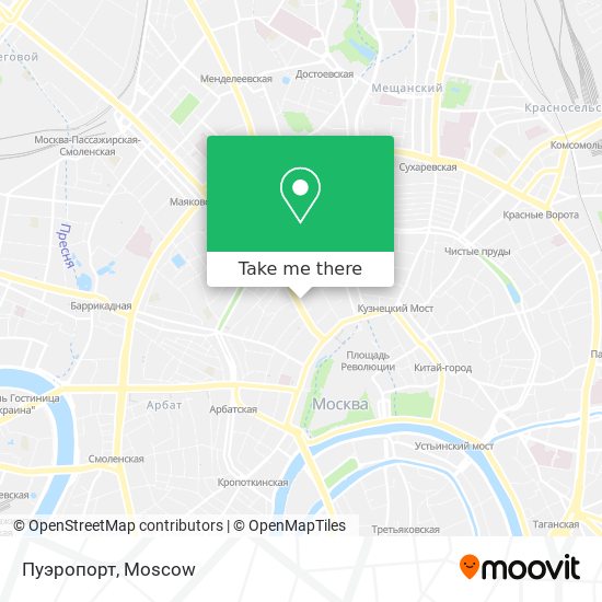 Пуэропорт map