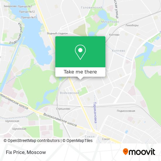 Fix Price map