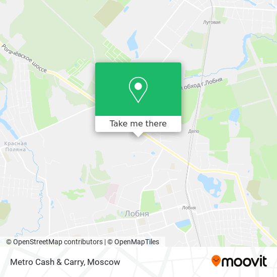 Metro Cash & Carry map