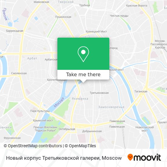Новый корпус Третьяковской галереи map