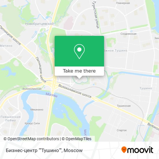 Бизнес-центр ""Тушино"" map