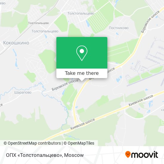 ОПХ «Толстопальцево» map