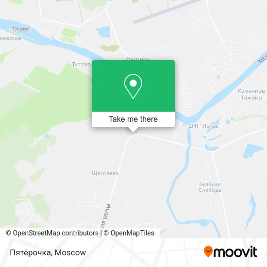 Пятёрочка map