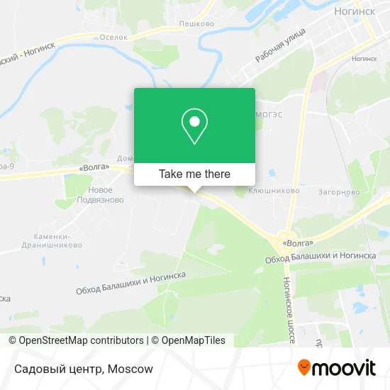 Садовый центр map