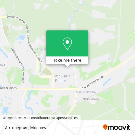 Автосервис map
