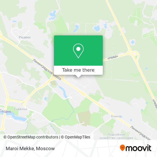 Maroi Mekke map