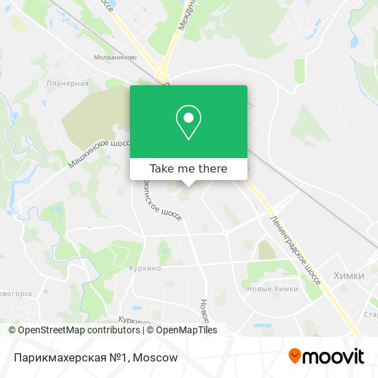 Парикмахерская №1 map