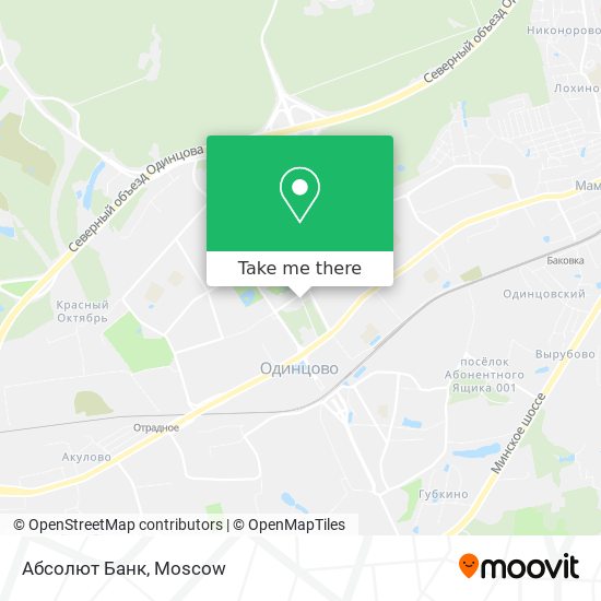 Абсолют Банк map