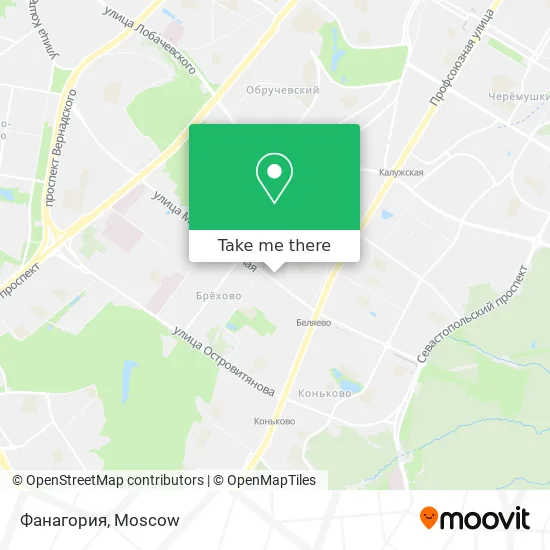 Фанагория map