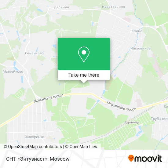 СНТ «Энтузиаст» map