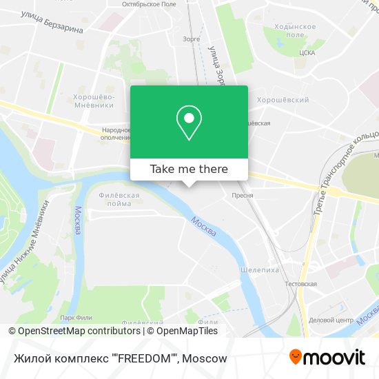 Жилой комплекс ""FREEDOM"" map