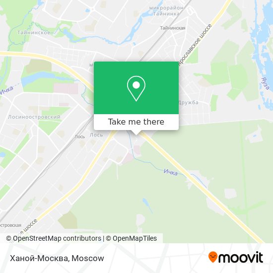 Ханой-Москва map