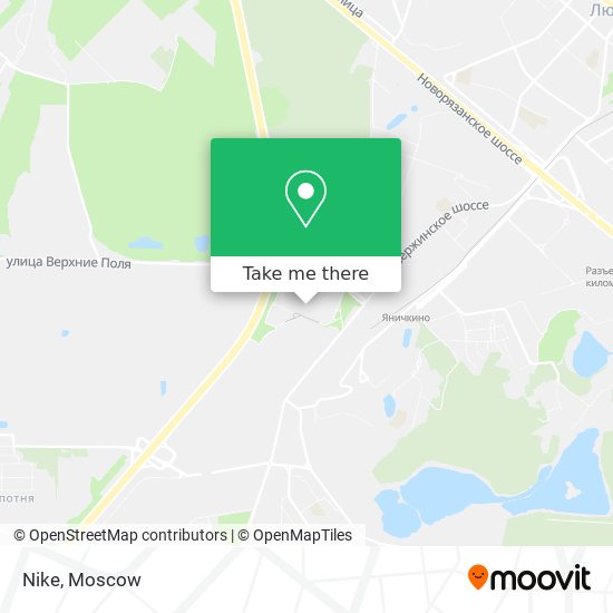 Nike map