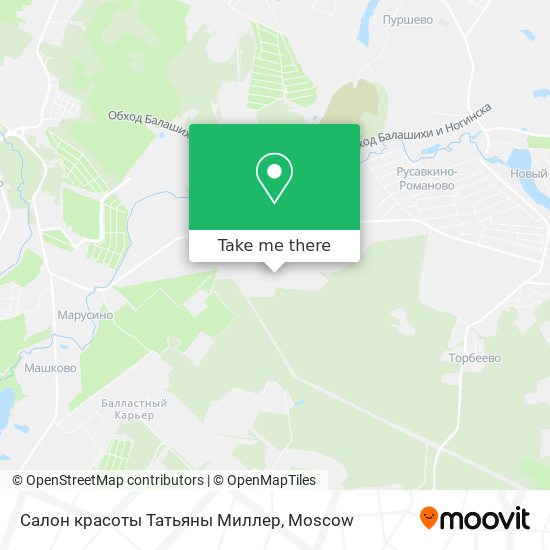 Салон красоты Татьяны Миллер map