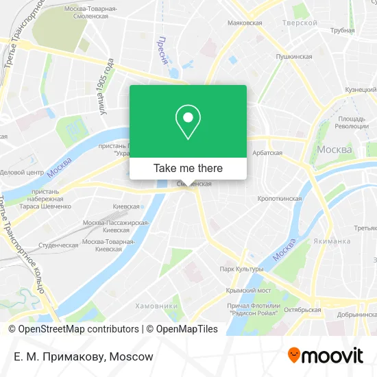 Е. М. Примакову map
