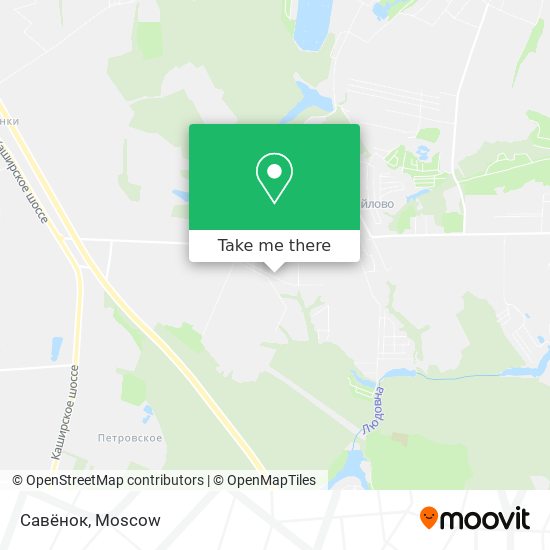 Савёнок map