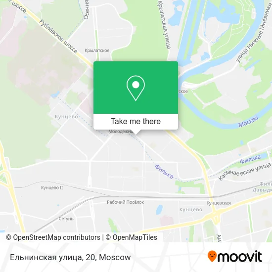 Ельнинская улица, 20 map