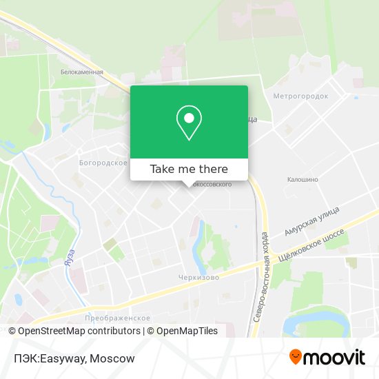 ПЭК:Easyway map