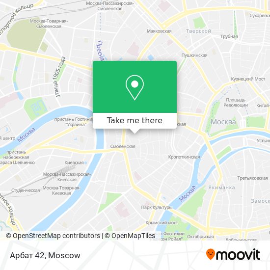 Арбат 42 map