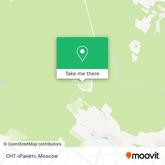 СНТ «Ранет» map