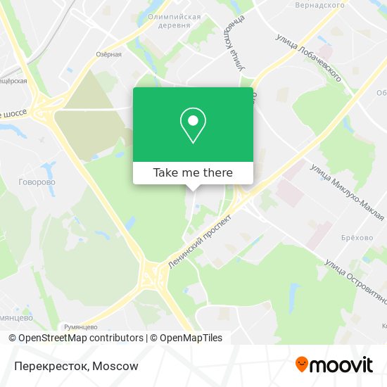 Перекресток map