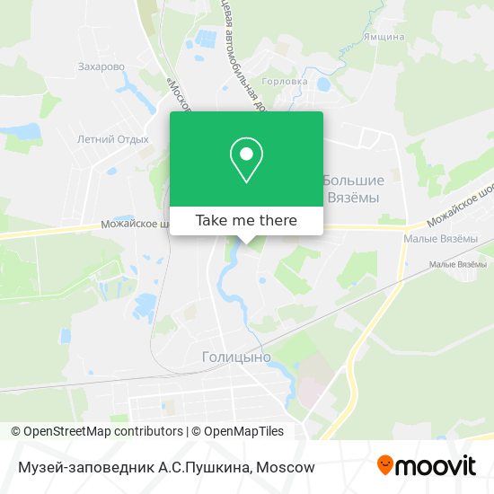 Музей-заповедник А.С.Пушкина map