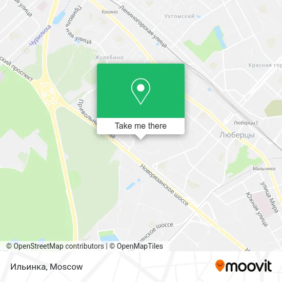 Ильинка map