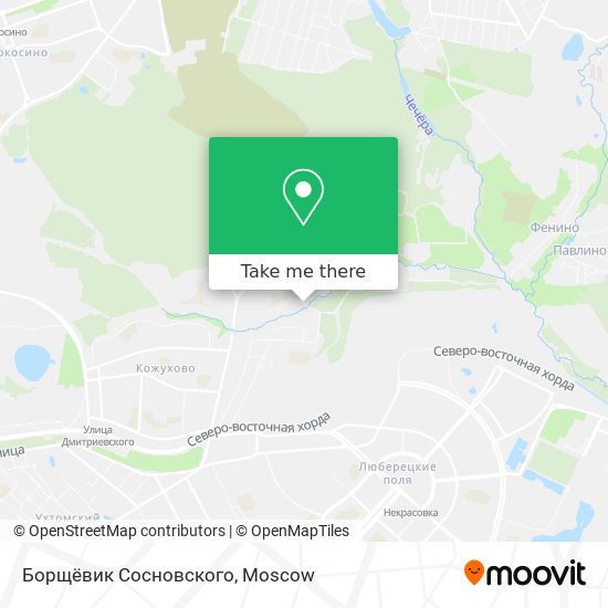 Борщёвик Сосновского map