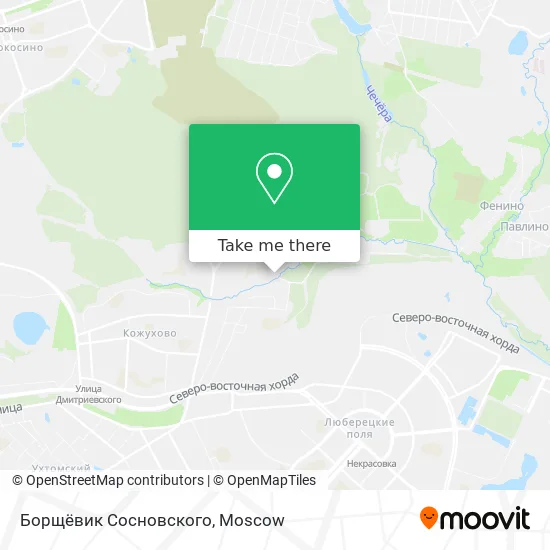 Борщёвик Сосновского map