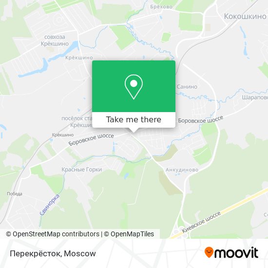 Перекрёсток map