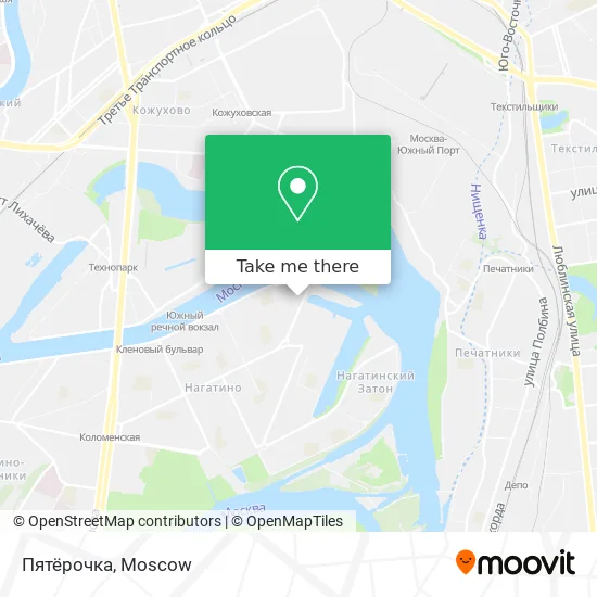 Пятёрочка map