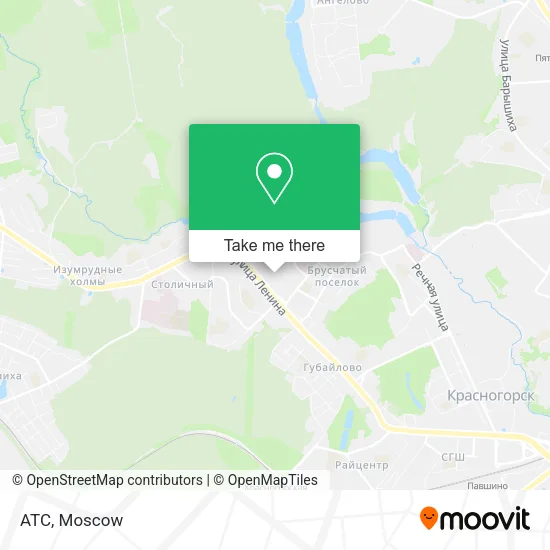 АТС map