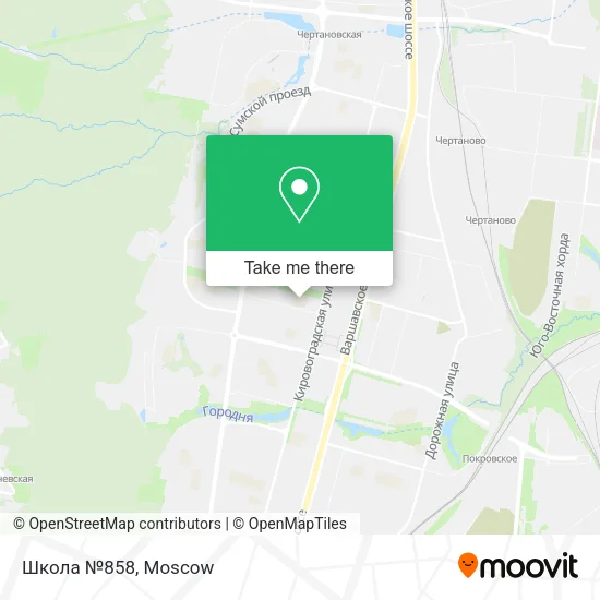 Школа №858 map